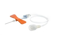 Игла-бабочка VACUETTE c луэр-адаптером "SAFETY" 25Gx3/4" 30 см, оранжевая, 0,5х19 мм, 50 шт/упак, 450099