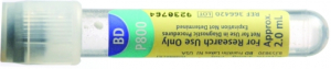 366420 Пробирка вакуумная пластиковая BD P800 с крышкой BD Hemogard с К2ЭДТА 2,0 мл, 13x75 мм, 100 шт/упак /BD Vacutainer®, США/