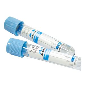 Вакуумные пробирки с цитратом натрия 3,8% (1:9 0,129mol/L) PT Tube (голубая крышка, SCА) 2,7 мл, 13х75 мм, 100 шт/уп
632272112