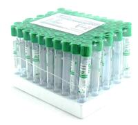 Вакуумные пробирки с литий гепарином Lithium Heparin Tube (зеленая крышка, SCB) 9 мл, 16х100 мм, 50 шт/уп
654090212