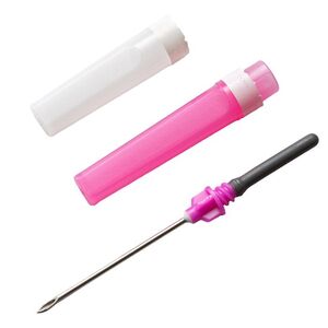 Игла двусторонняя Lind-Vac 1,2 мм х 38 мм, 18G x 1 1/2", розовая, 100 шт/уп
MN1812