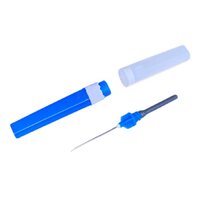 Иглы двусторонние стандартные, 23G*1 1", 25 мм, голубая, 100 шт/уп
592123250