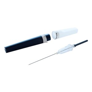 Игла двусторонняя с визуальной камерой Lind-Vac 0,7 мм х 25 мм, 22G х1'', черная, 50 шт/уп
VN2210