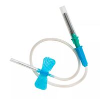 Игла-бабочка Lind-Vac с луер-адаптером 23G x 3/4'' x 7'' 0.6 мм х 19 мм, длина катетера 190 мм, голубая, 100 шт/уп
SN2407