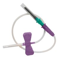 Игла-бабочка Lind-Vac с луер-адаптером 24G x 3/4'' x 7'' 0.55 мм х 19 мм, длина катетера 190 мм, фиолетовая, 100 шт/уп
SN2307