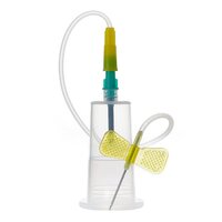 Игла-бабочка с луер-адаптером и с держателем Lind-Vac 20G x 3/4'' x 7'' 0.9 мм х 19 мм, длина катетера 190 мм, желтая, 100 шт/уп
BH2007