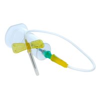 Игла-бабочка с защитным механизмом от укола Lind-Vac 19G x 3/4'' x 7'' 1.1 мм х 19 мм, длина катетера 190 мм, желтая, 100 шт/уп
BS1907