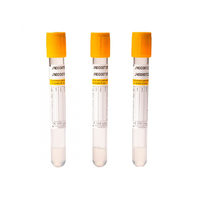Вакуумные пробирки Lab-Vac с активатором и гелем, Gel&clot Activator Tube, 9 мл, 16х100 мм, желтая крышка, 100 шт/уп
1200916100