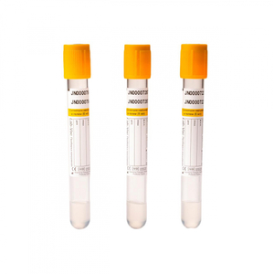 Вакуумные пробирки Lab-Vac с активатором и гелем, Gel&clot Activator Tube, 9 мл, 16х100 мм, желтая крышка, 100 шт/уп
1200916100