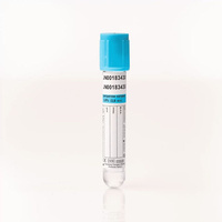 Вакуумные пробирки Lab-Vac с цитратом натрия 3,8%, PT Tube, 4,5 мл, 13х100 мм, голубая крышка, 100 шт/уп
1584513100