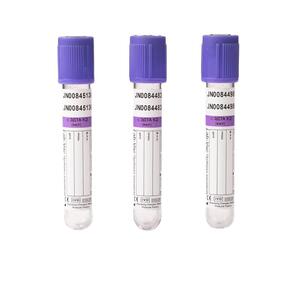 Вакуумные пробирки Lab-Vac с К2 ЭДТА, EDTA K2 Tube, 4 мл, 13х75 мм, фиолетовая крышка, 100 шт/уп
142041375